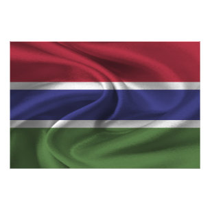 Foto Bandera de Gambia