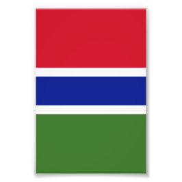 Foto Bandera de Gambia