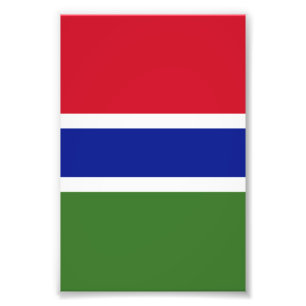Foto Bandera de Gambia