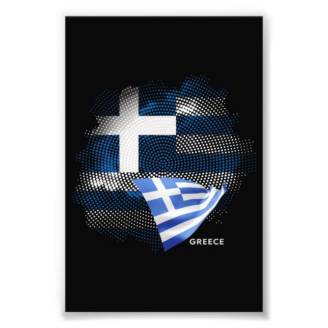 Foto bandera de Grecia (Frente)