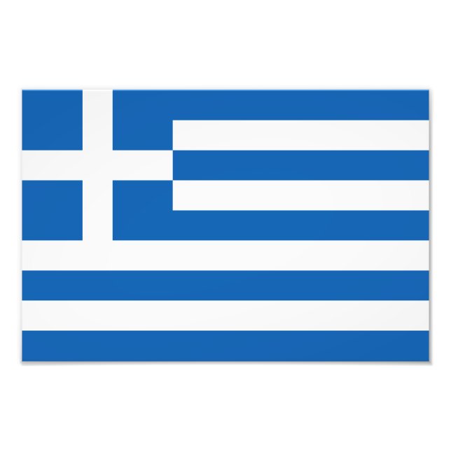 Foto Bandera de Grecia (Frente)