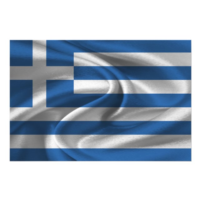 Foto Bandera de Grecia (Frente)