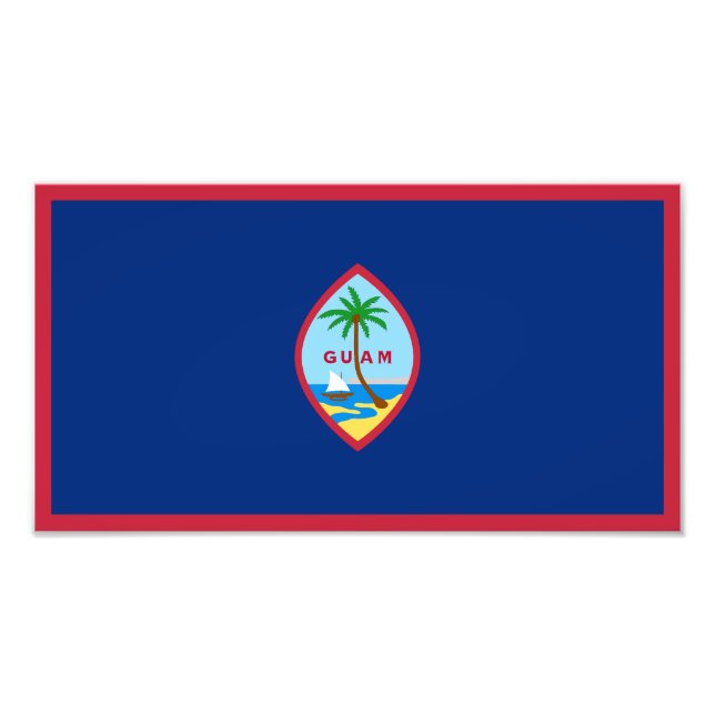 Foto Bandera de Guam (Frente)