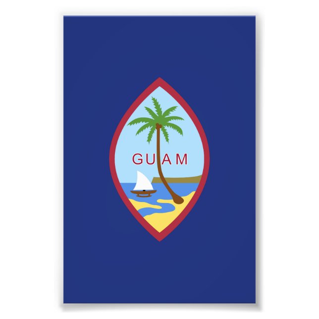 Foto Bandera de Guam (Frente)