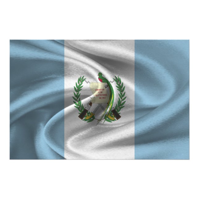 Foto Bandera de Guatemala (Frente)