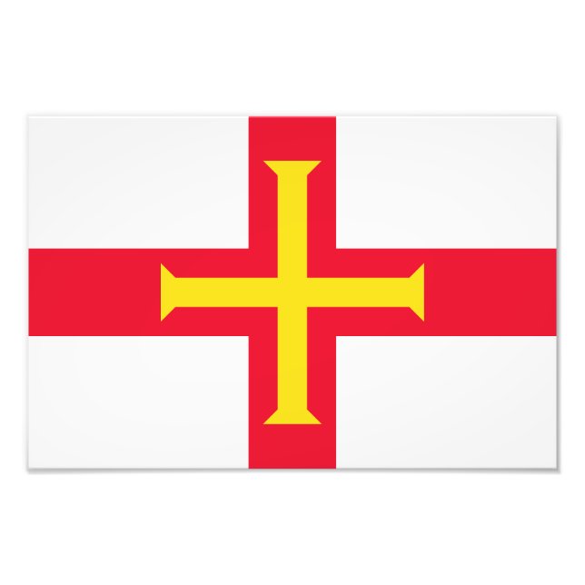 Foto Bandera de Guernsey (Frente)