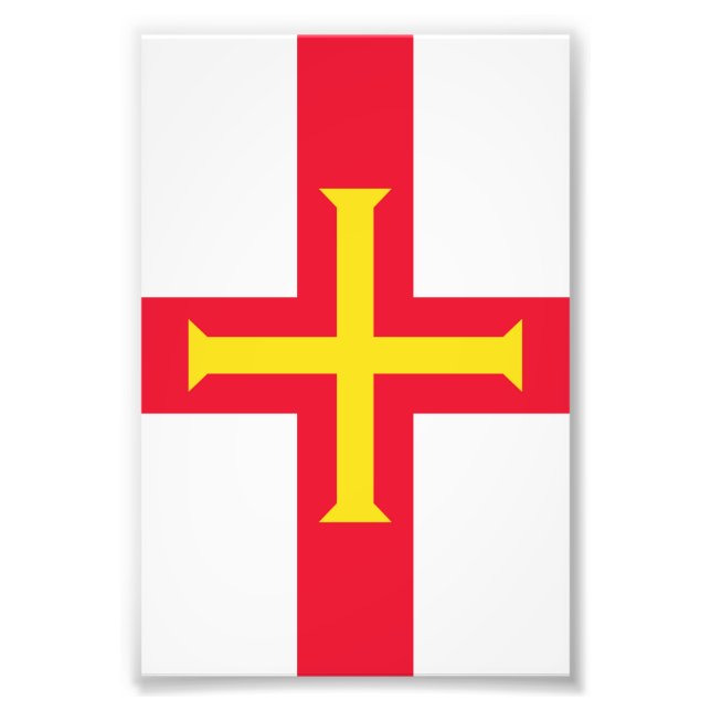 Foto Bandera de Guernsey (Frente)