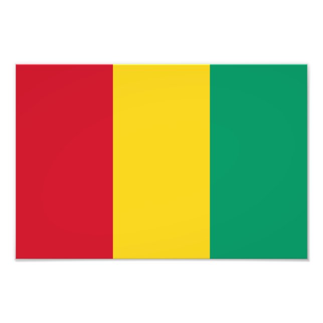 Foto Bandera de Guinea (Frente)