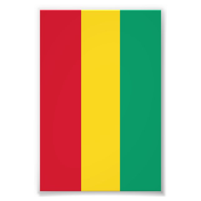 Foto Bandera de Guinea (Frente)
