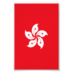 Foto Bandera de Hong Kong