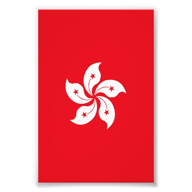 Foto Bandera de Hong Kong (Frente)
