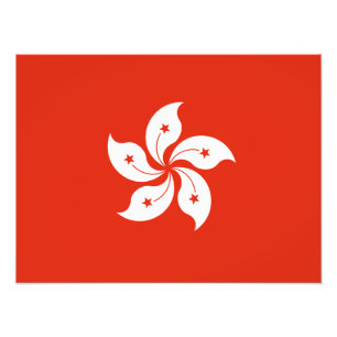 Foto Bandera de Hong Kong