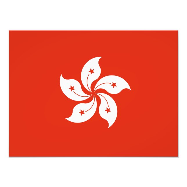 Foto Bandera de Hong Kong (Frente)