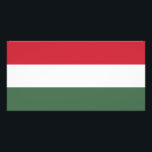 Foto Bandera de Hungría<br><div class="desc">Bandera patriótica de Hungría.</div>