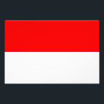 Foto Bandera de Indonesia<br><div class="desc">Bandera patriótica de Indonesia.</div>