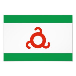 Foto Bandera de Ingusetia