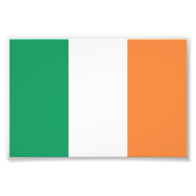Foto Bandera de Irlanda (Frente)