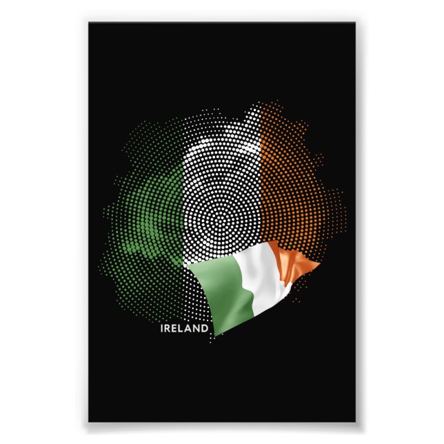Foto Bandera de Irlanda (Frente)