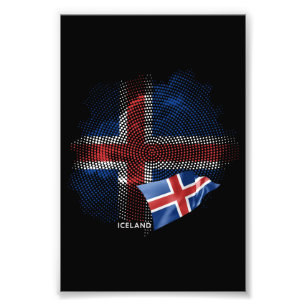 Foto bandera de Islandia