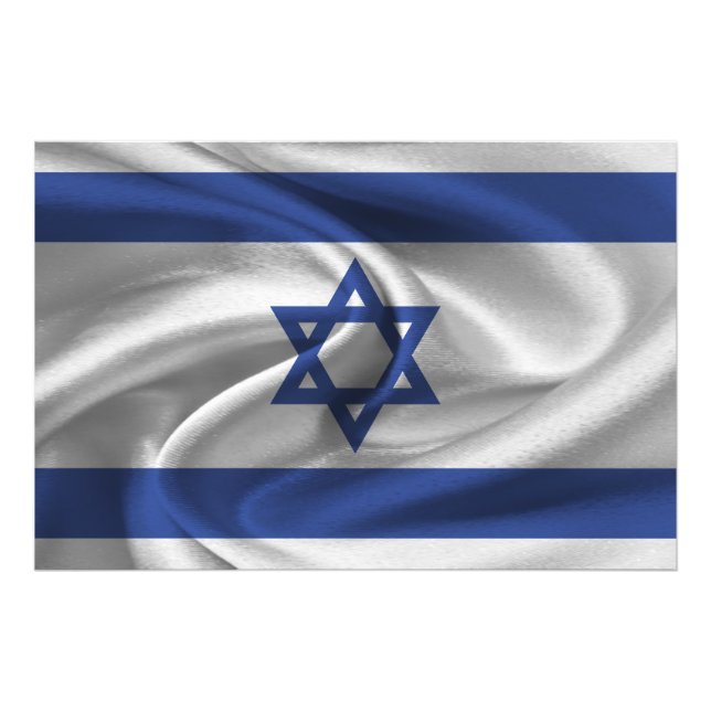 Foto Bandera de Israel (Frente)