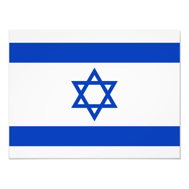 Foto Bandera de Israel (Frente)