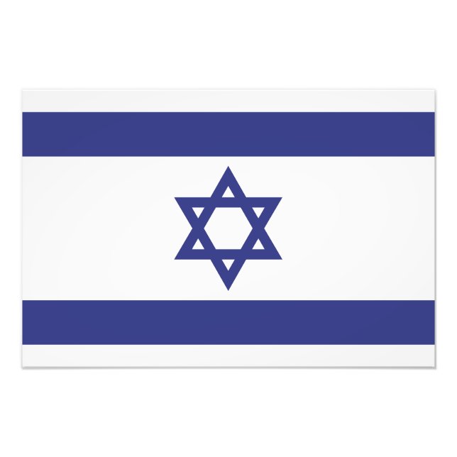 Foto Bandera de Israel (Frente)