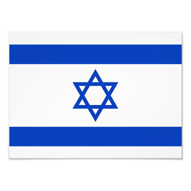 Foto Bandera de Israel (Frente)
