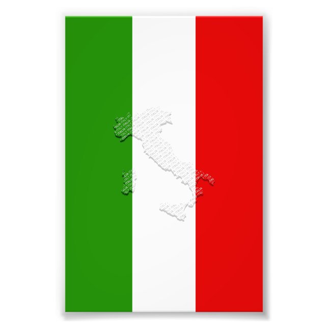 Foto Bandera de Italia (Frente)
