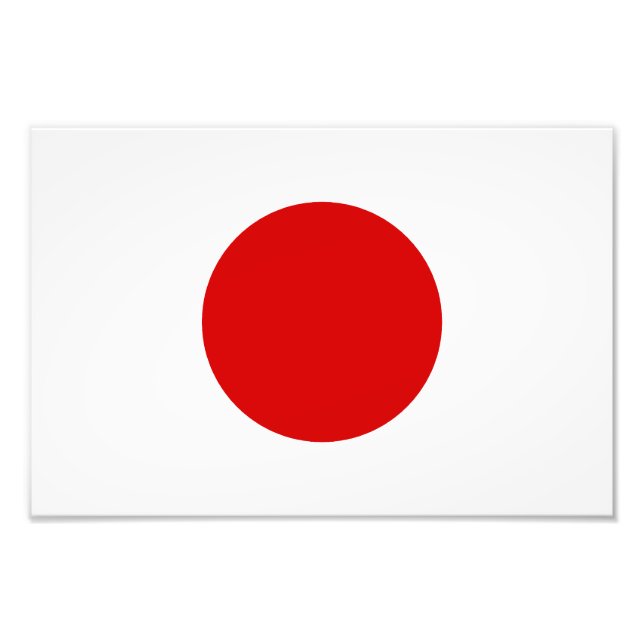 Foto Bandera de Japón (Frente)