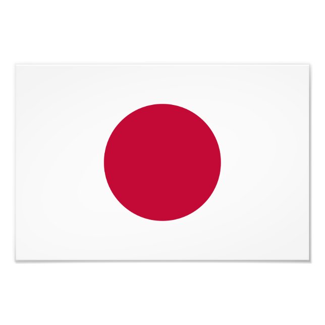 Foto Bandera de Japón (Frente)