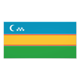 Foto Bandera de Karakalpakistán