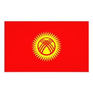 Foto Bandera de Kirguistán