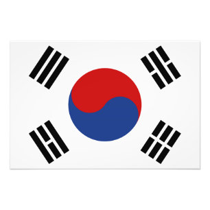 Foto Bandera de la Corea del Sur