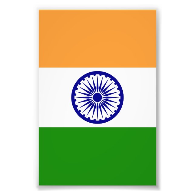 Foto Bandera de la India (Frente)