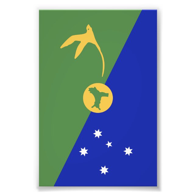 Foto Bandera de la isla de los navidades (Frente)