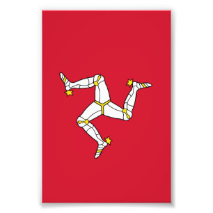 Foto Bandera de la Isla de Man