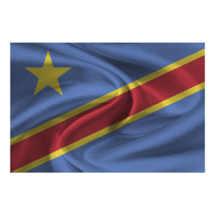 Foto Bandera de la República Democrática del Congo