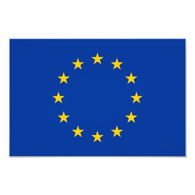 Foto Bandera de la Unión Europea (Frente)