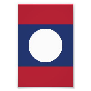 Foto Bandera de Laos