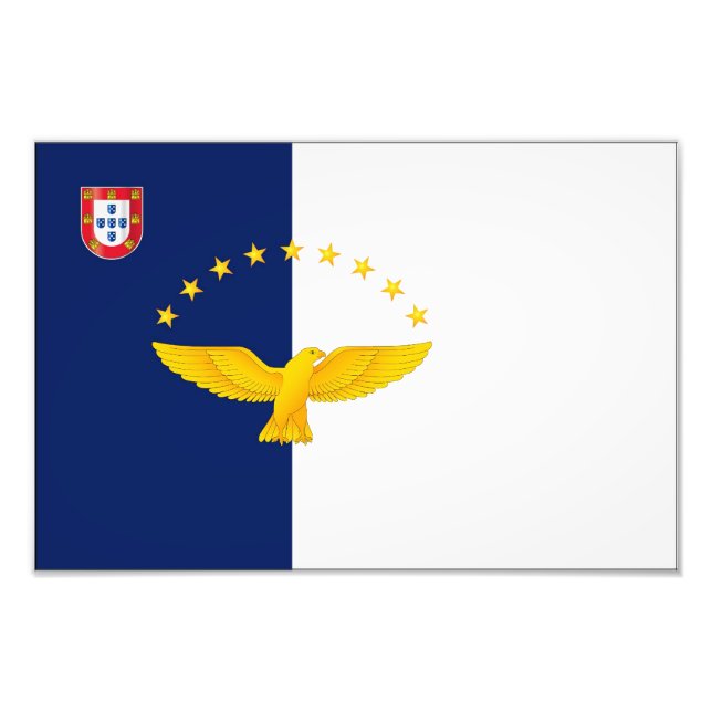 Foto Bandera de las islas Azores (Frente)