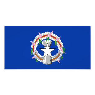 Foto Bandera de las Islas Marianas del Norte