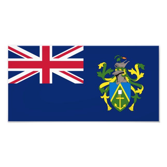 Foto Bandera de las Islas Pitcairn (Frente)