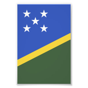 Foto Bandera de las Islas Salomón