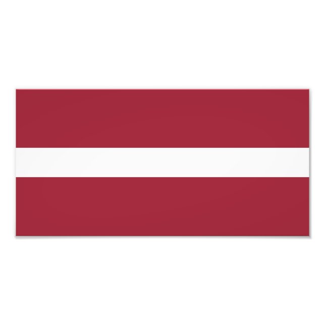 Foto Bandera de Letonia (Frente)