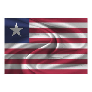Foto Bandera de Liberia