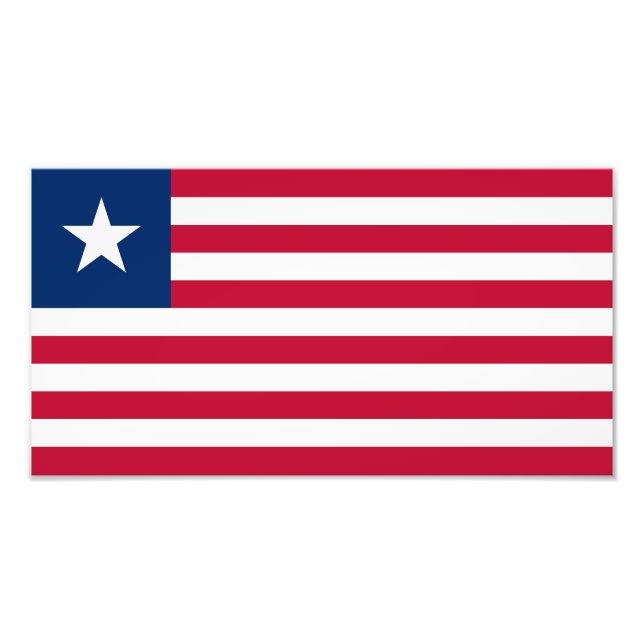 Foto Bandera de Liberia (Frente)