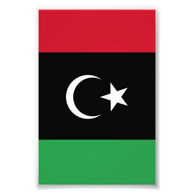 Foto Bandera de Libia (Frente)