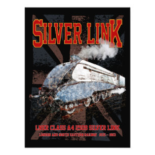 Foto Bandera de Locomotive UK Silver Link LNER Clase A4