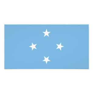 Foto Bandera de los Estados Federados de Micronesia