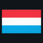 Foto Bandera de Luxemburgo<br><div class="desc">Bandera patriótica de Luxemburgo.</div>